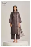 Gabina 4877 Ganga Cotton Satin Printed Salwar Kameez
